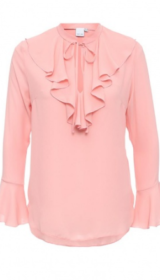 Розовая красивая блузка