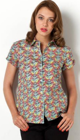 Разноцветная блузка