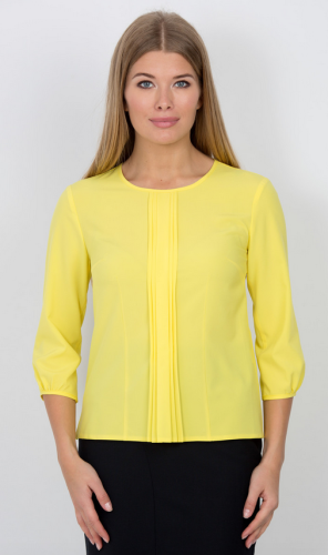 Легкая желтая блузка