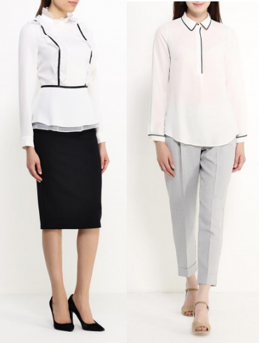 Белые блузки 2016 года модные тенденции